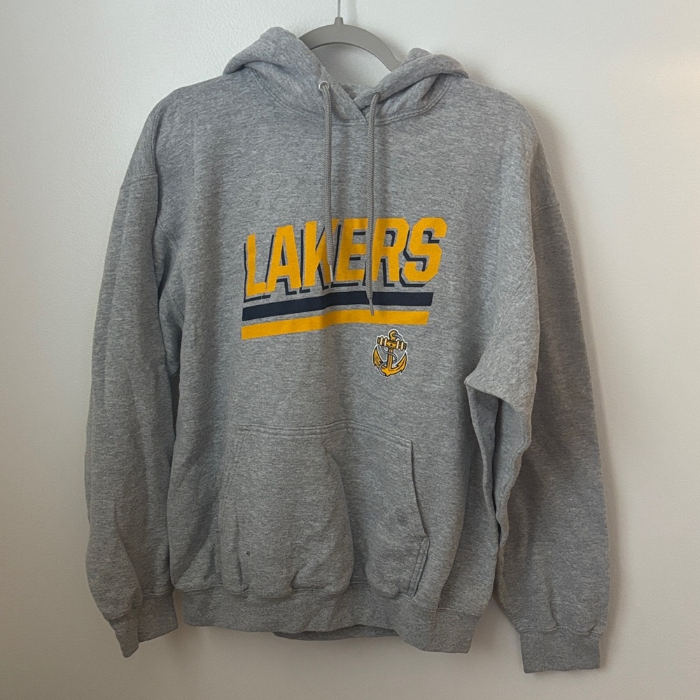 Port and Company Gray Lakers Hoodie